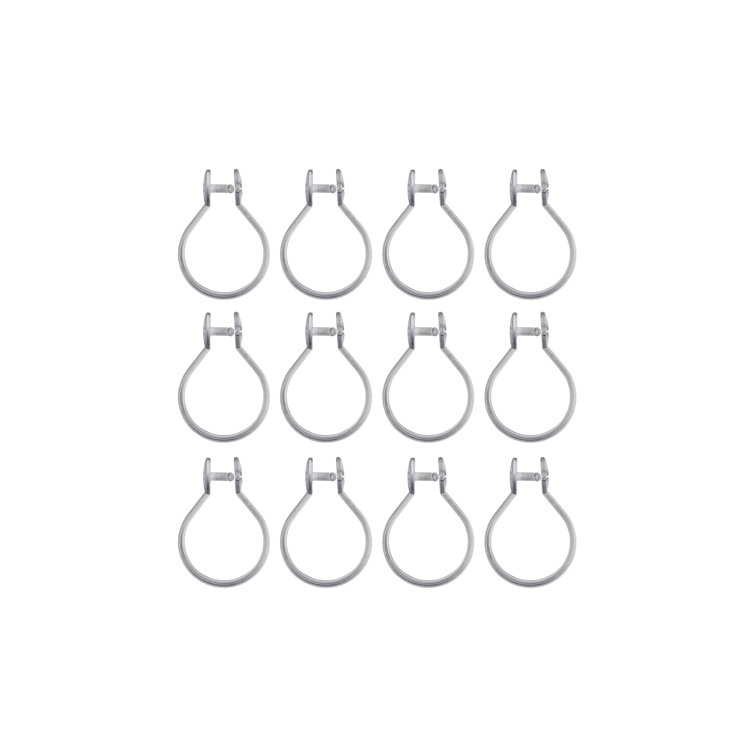 Croydex Clear Button Shower Curtain Hook Wayfair Canada
